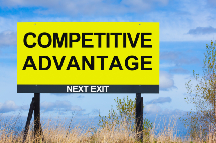 Competitive Advantage Sign
